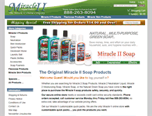 Tablet Screenshot of miracleii.com